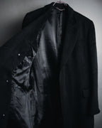 –SPECIAL– "GUCCI" 09-12’s Classically tailored llama-blend Chesterfield coat