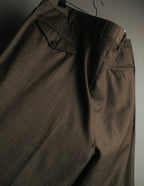 "BURBERRY LONDON" 00's-10's Classic striped double-breasted wool suit