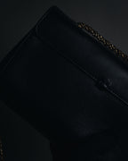 "Chloe" June bow-detail chain shoulder bag