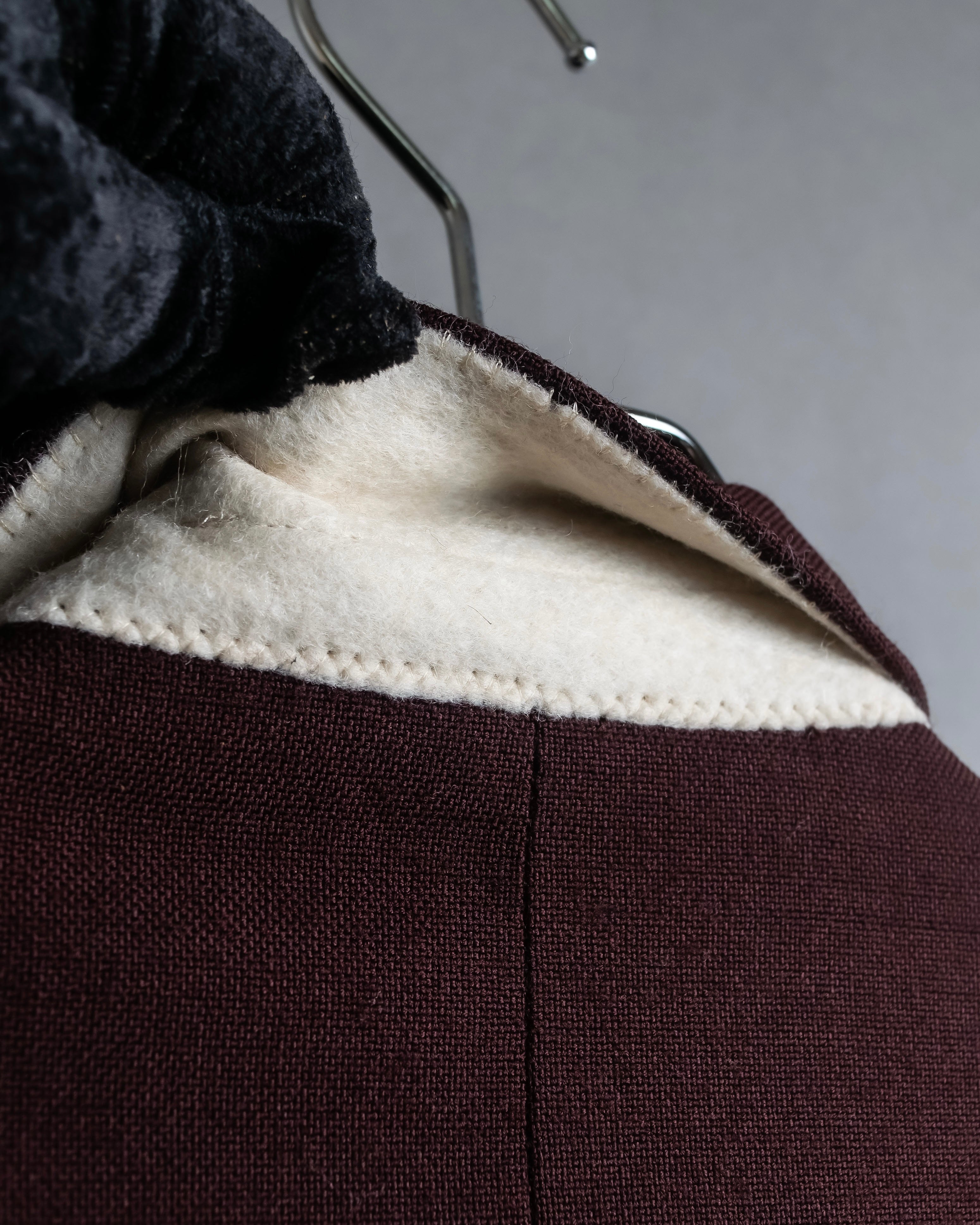 "DRIES VAN NOTTEN" Beautiful burgundy color tailored jacket