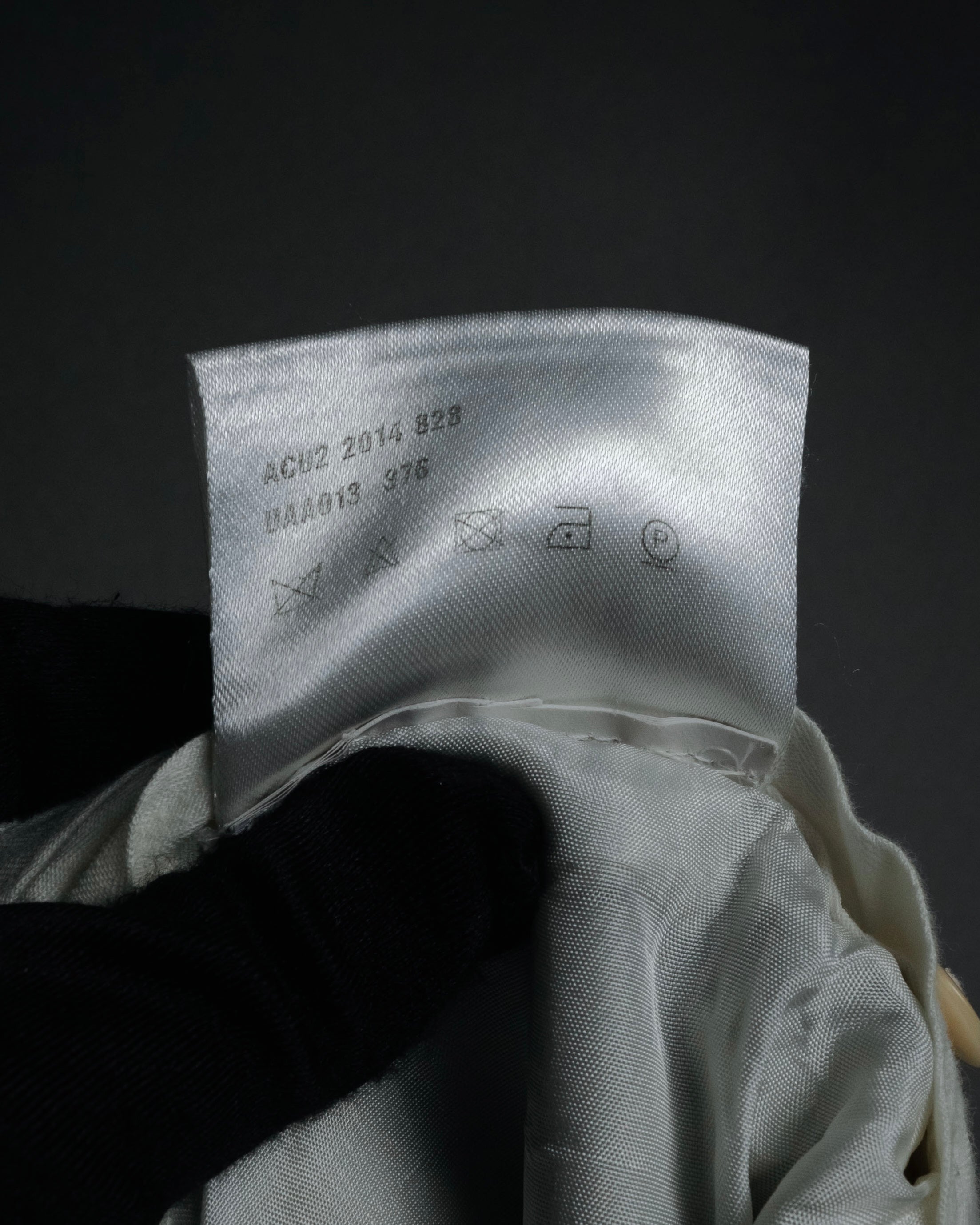 “PRADA” 10’s Linen tailored suit set