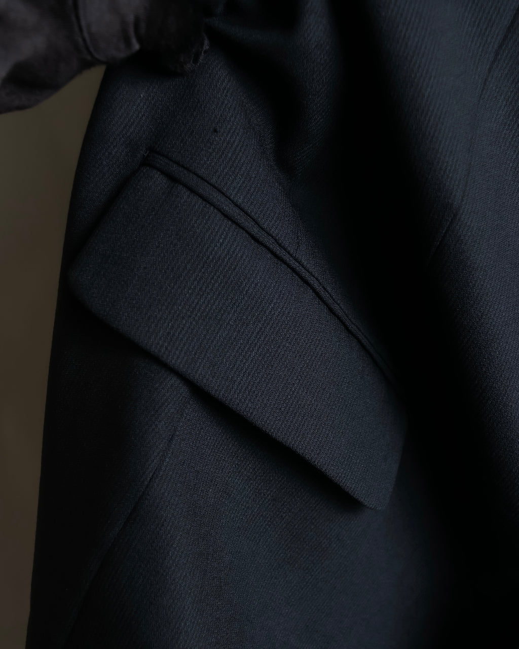 "KENZO" Classic detail black tailored jacket