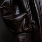 "Vintage 100% cow leather oversized tailored jacket"