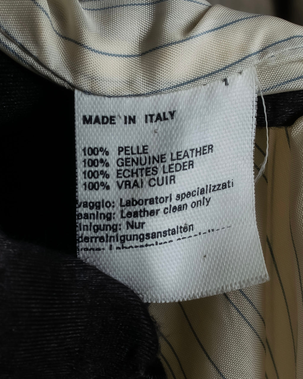 "GIORGIO ARMANI" Brushed shades suede leather long coat