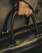 -SPECIAL- “Saint Laurent” 2012-2016 Classic Duffle 12 smooth calfskin bag