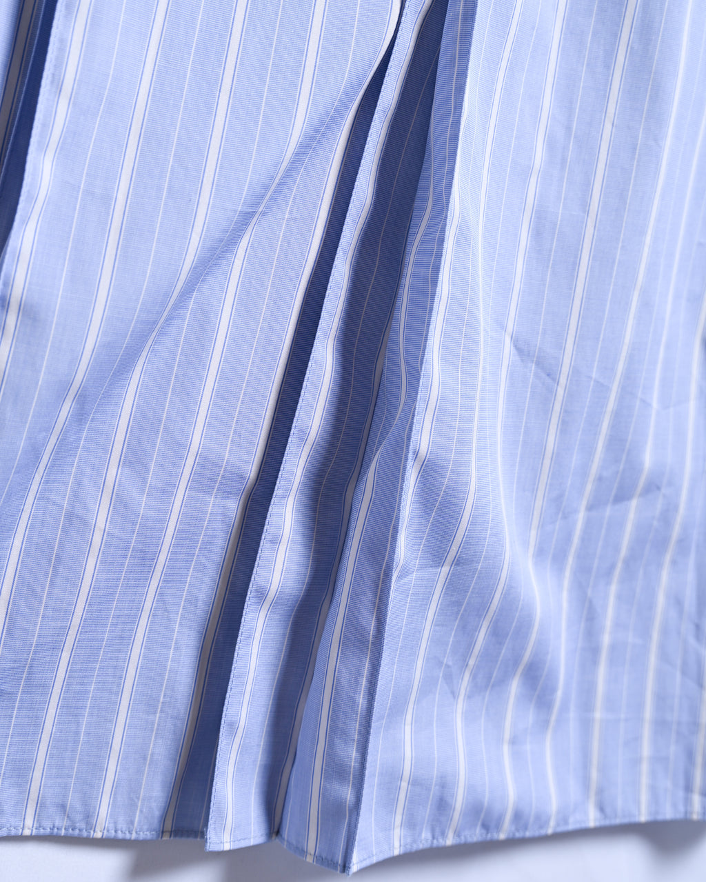 GUCCI/ 2022 Web Stripe Waist Pleats Skirt Blue