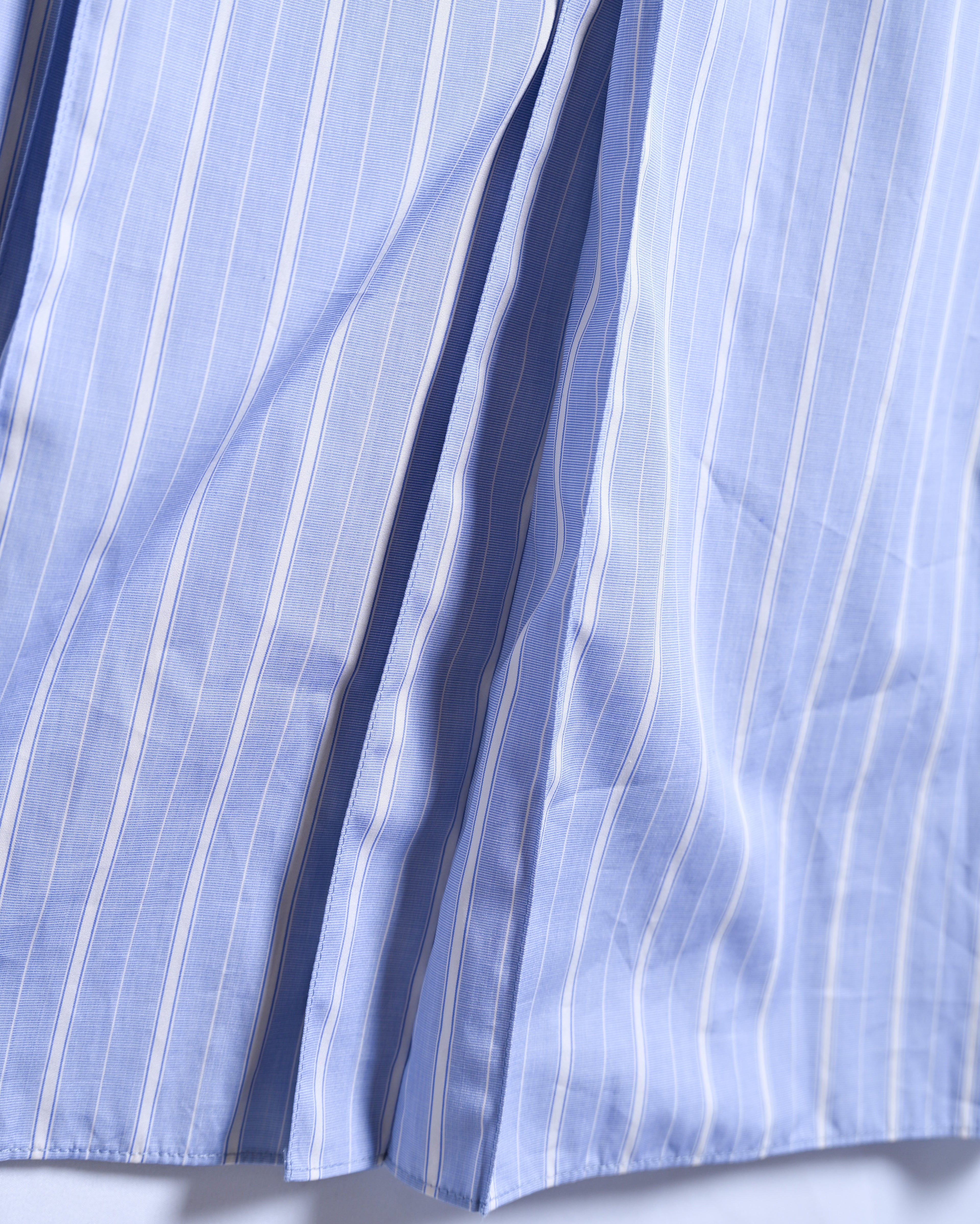 GUCCI/ 2022 Web Stripe Waist Pleats Skirt Blue