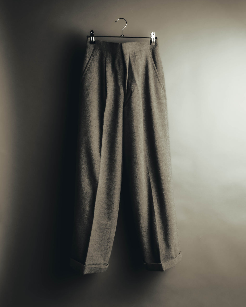 "tricot COMME des GARÇONS" 90's Brushed wool wide trousers