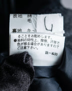 "BURBERRY" Tone-on-tone check pattern flared skirt