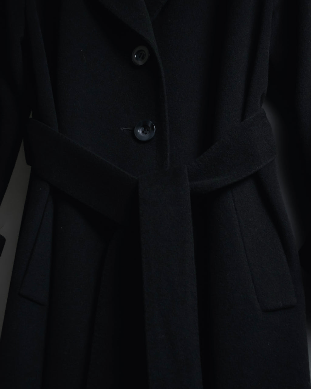 “Christian Dior” 90’s Belted wrap coat