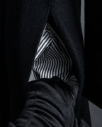 "Marc Jacobs" A soft flowing flared silhouette long coat