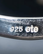 "ete" Silver 925 wavy design bangle