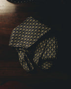 "GUCCI" 80's Nautical patterned silk necktie