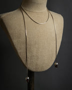 "JOAQUIN BERAO" Tulip motif lariat necklace