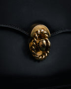 –SPECIAL– “HERMES” 50’s-60’s Escale box calf top handle bag