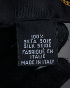 “CHANEL” 90’s-00’s Camellia logo silk scarf