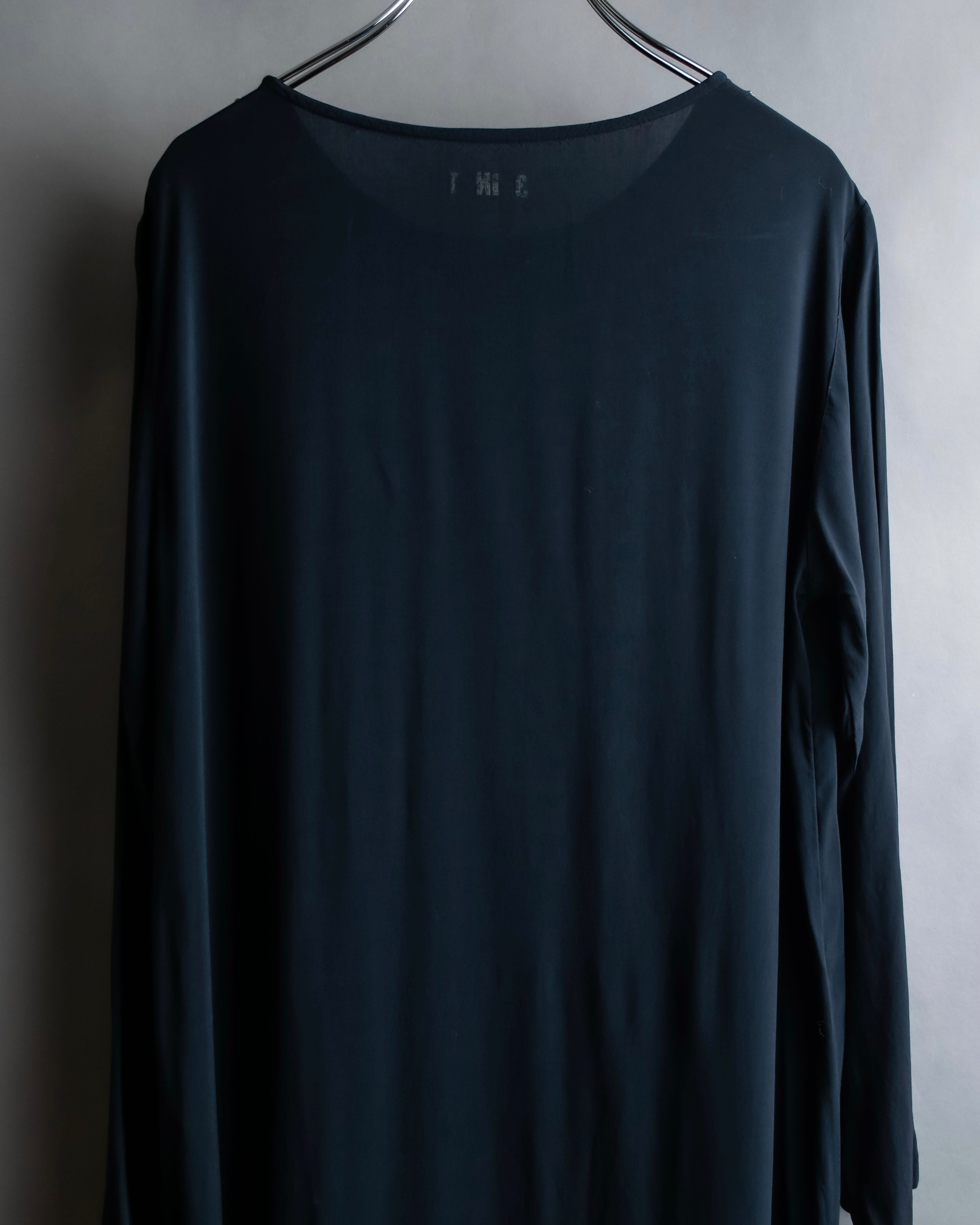 "Maison Martin Margiela" Beautiful draped navy 3-way dress