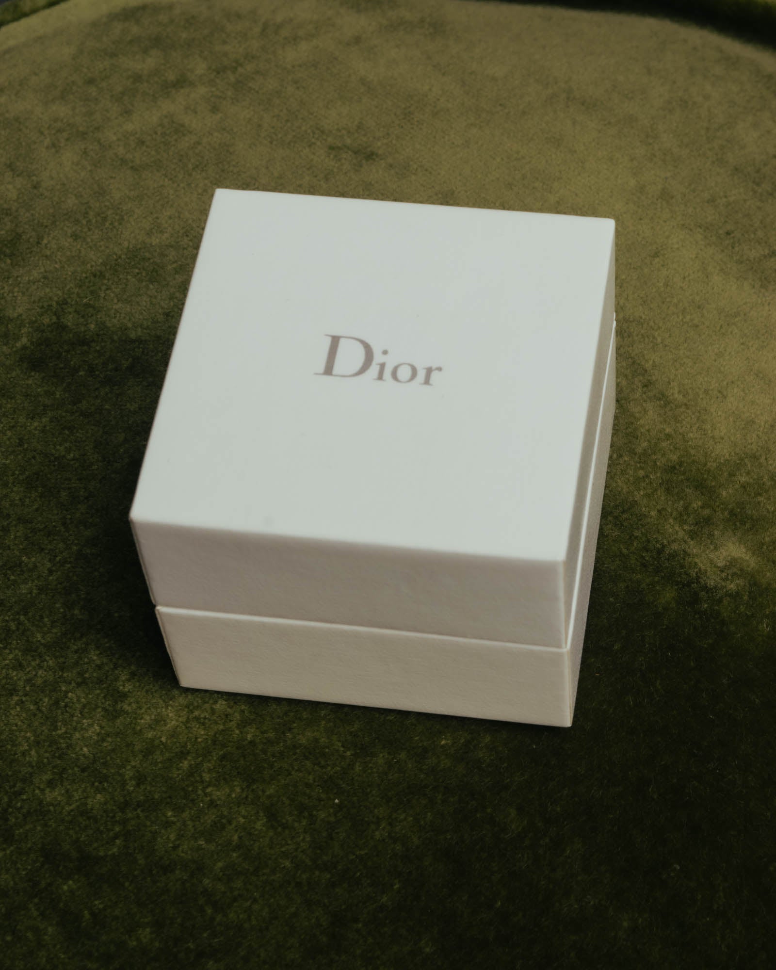 -SPECIAL- “Dior” 00’s-10’s Ribbon CD logo charm ring