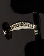 "Tiffany&Co" Atlas design silver cufflinks