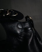 –SPECIAL– "Salvatore Ferragamo"
00’s Gancini ring-gathered nappa 2way bag