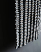 “ISSEY MIYAKE” pleats designed no sleeves high neck top