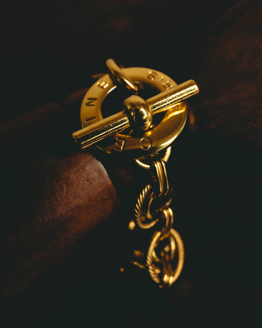 –SPECIAL– "CELINE" 90's Sculptural link bracelet