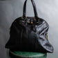 "YVES SAINT LAURENT" Muse to series metal design one handle bag