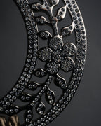 “VALENTINO GARAVANI” 2010’s Crystal embellished tassel cord belt