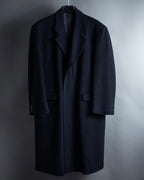 -SPECIAL- "BURBERRYS" 1980-1990's 
Classically tailored oversized 100% cashmere chester coat
