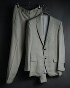 “PRADA” 10’s Linen tailored suit set