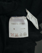 “GUCCI” 2001-2004 Tom Ford era gathered wool fringe knit top