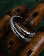 "HERMES" Vertige polished silver 925 ring