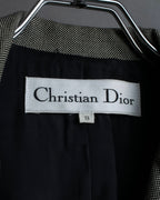 "Christian Dior" Flap pocket detail military tailored jacket