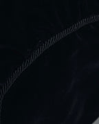 "LOEWE" Late 80s-Early 90s velvet knot tassel handbag