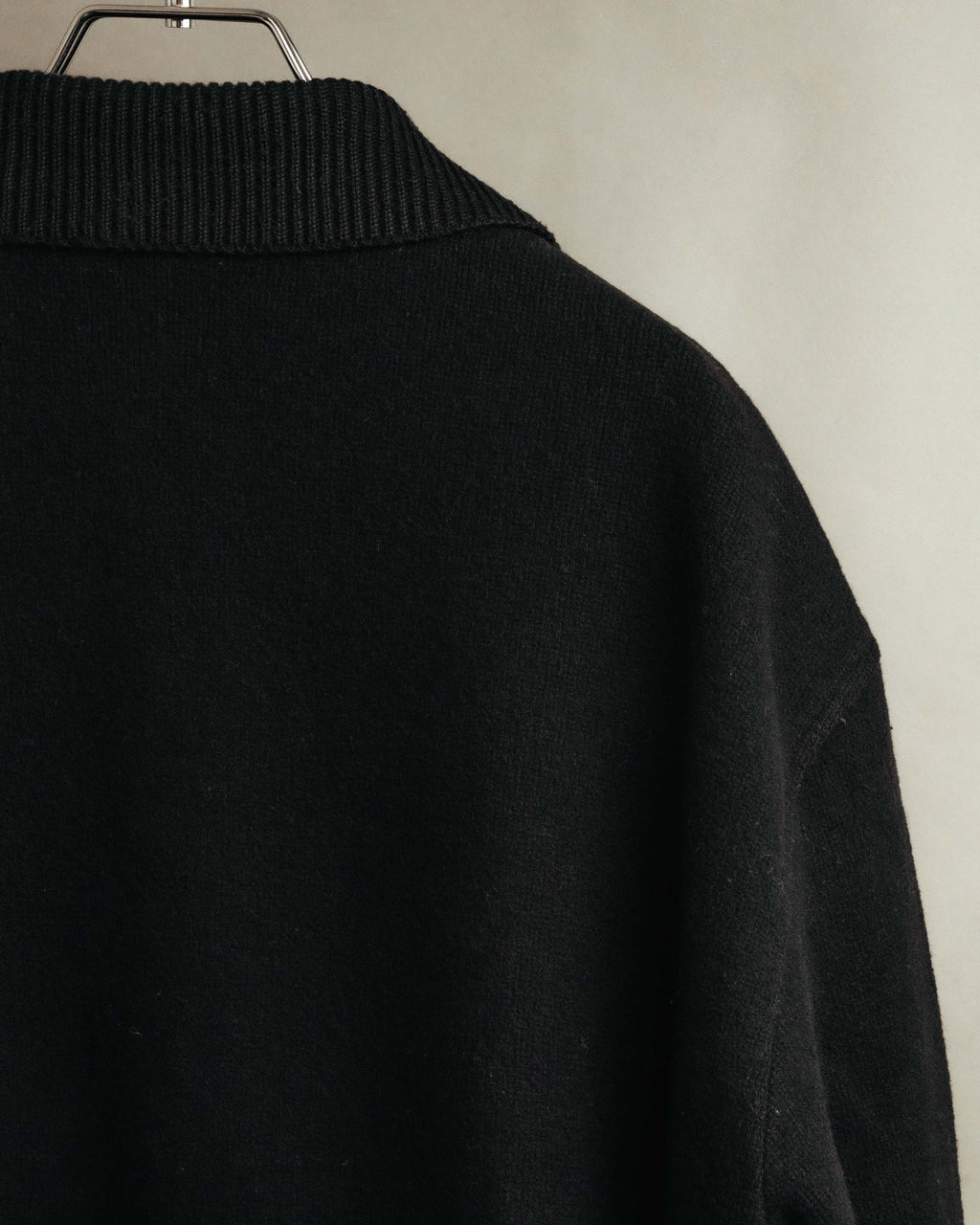 “Christian Dior MONSIEUR” 80’s-90’s Ribbed collar oversized wool field jacket
