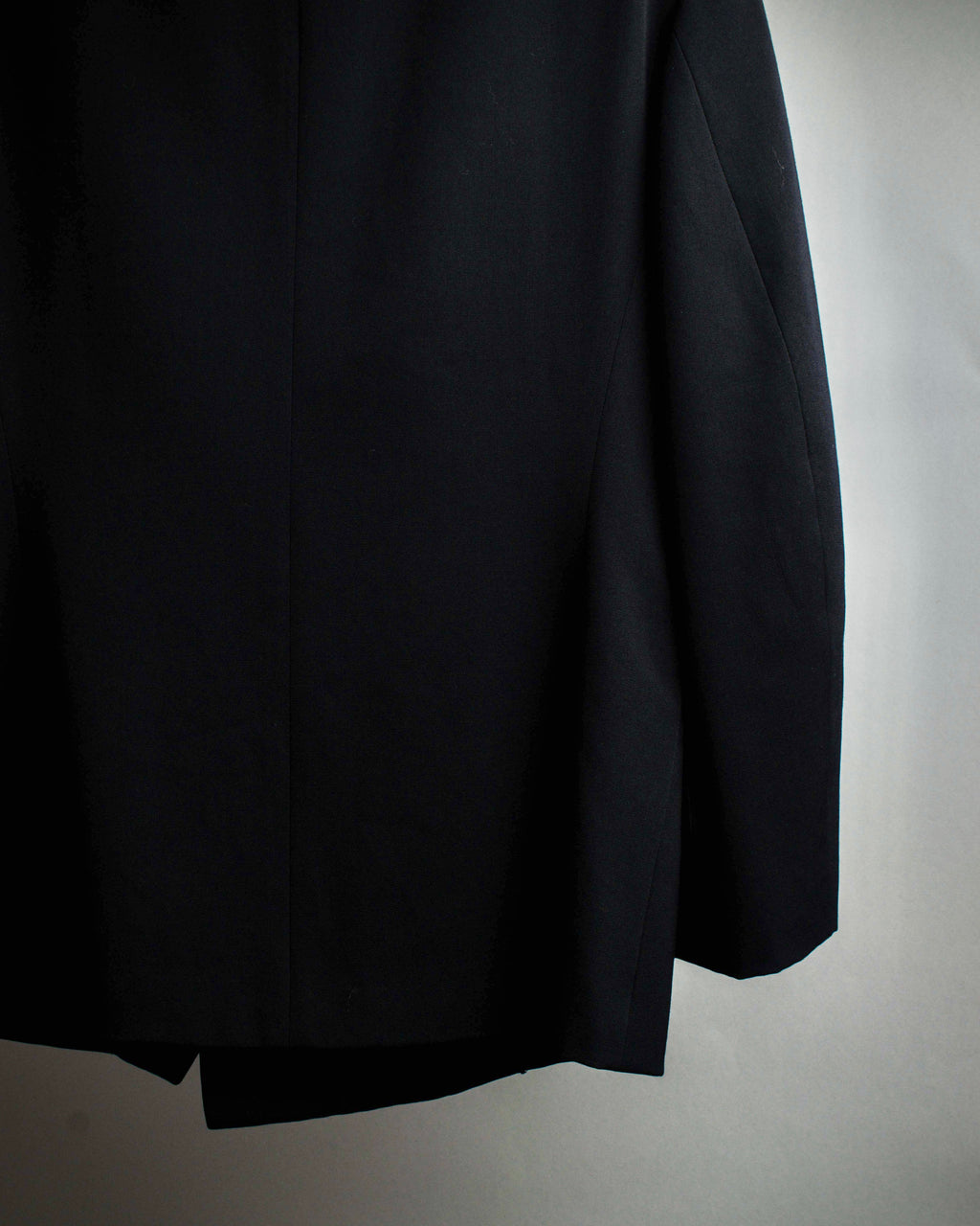 "Y's" 94AW sharp lapel cut design double-breasted jacket