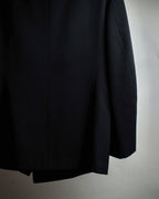 "Y's" 94AW sharp lapel cut design double-breasted jacket