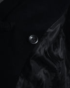 Abrigo doble botonadura estilo pea coat de los años 90-00 de "Max Mara"