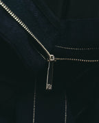 -SPECIAL- "LOEWE" 10's Pinstriped silk-lined wide trousers