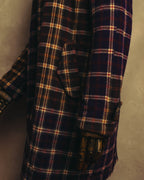 “sacai” 2010's Tartan wool cashmere padded hybrid coat