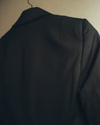"CELINE" 00's Fitted peplum wool blazer