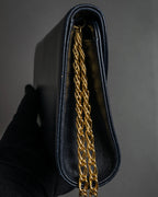 "Cartier" 80’s-90’s sculptural clasp chain shoulder bag