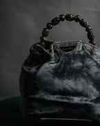 –SPECIAL– “Christian Dior”
90’s-00’s Beaded handle velvet pouch bag