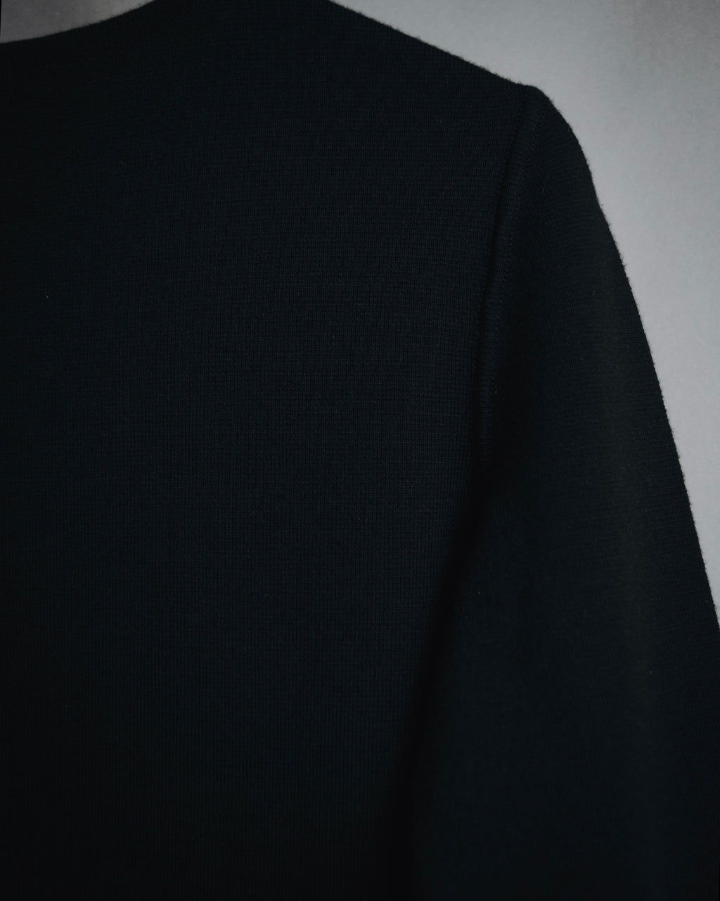 "HERMES" 00’s Minimal wool cashmere crewneck knit
