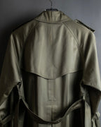 "Burberrys" Vintage water-repellent cotton oversized trench coat