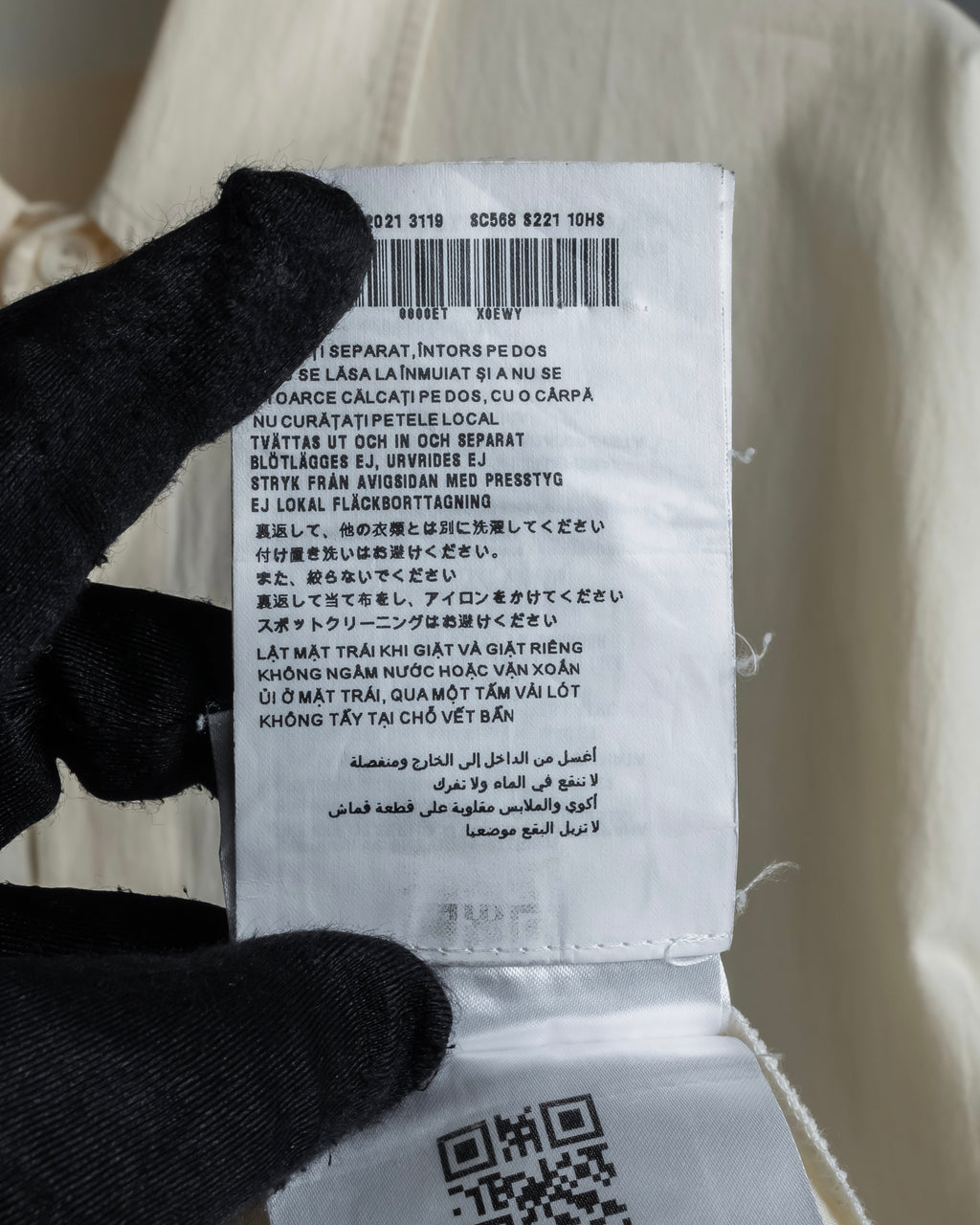 "PRADA" 22SS Sea fable motif print oversized shirt