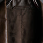 "GUCCI" Oversized calf leather tailored jacket