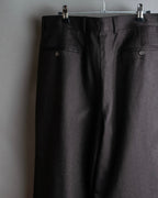 "Vintage wide tapered double-finished slacks"