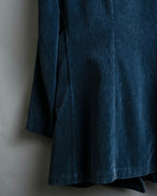 "Comme des garçons robe de chambre" Beautiful velour double half coat