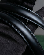 "Salvatore Ferragamo" Gancini motif monogram pattern 2-way shoulder bag